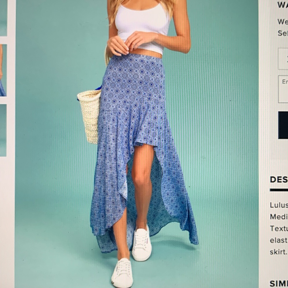 Floral skirt